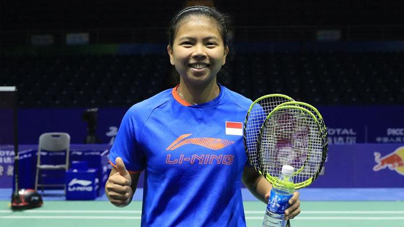 Greysia Polii salah satu pemain putri andalan Indonesia.