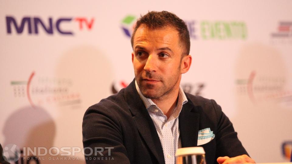 Legenda Juventus dan Italia, Alessandro Del Piero.
