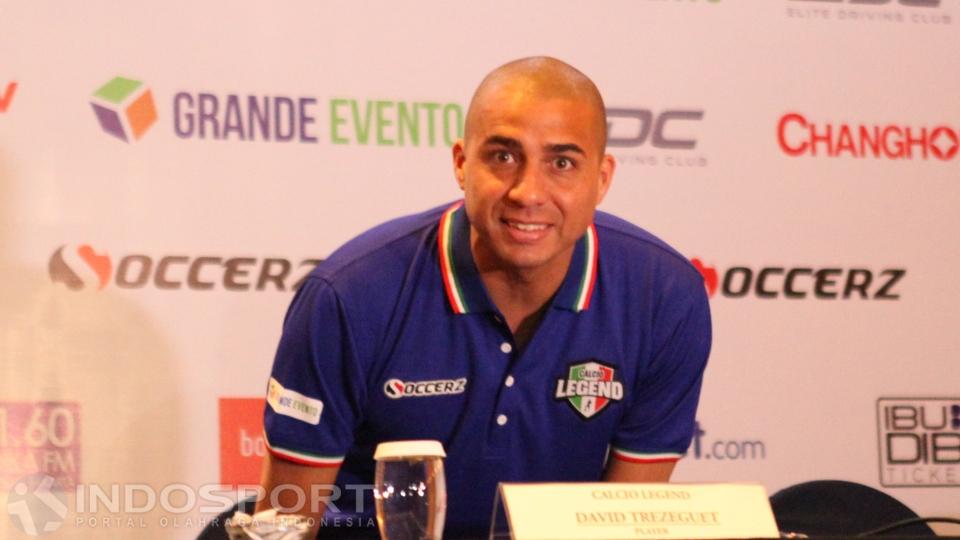 Legenda Juventus dan Perancis, David Trezeguet.
