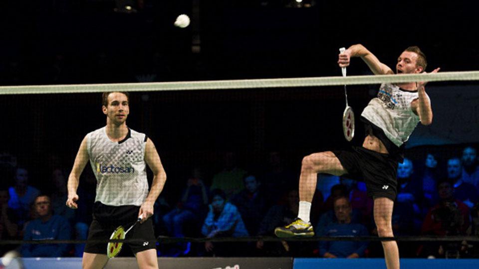 Ganda Denmark, Mathias Boe/Carsten Mogensen tidak bermain di Piala Thomas tahun ini. Copyright: INTERNET