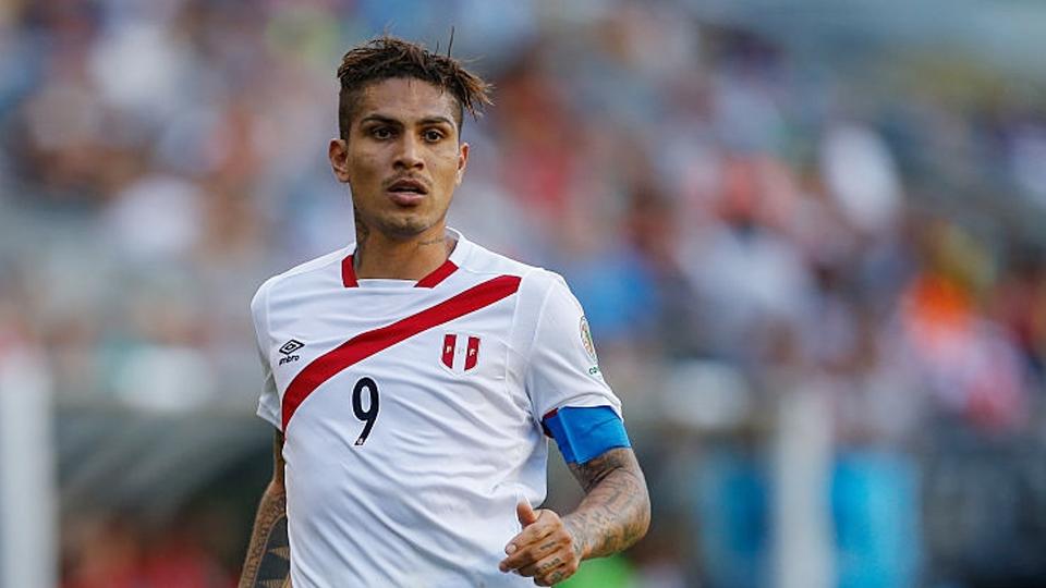 Penyerang timnas Peru, Paolo Guerrero Copyright: INTERNET