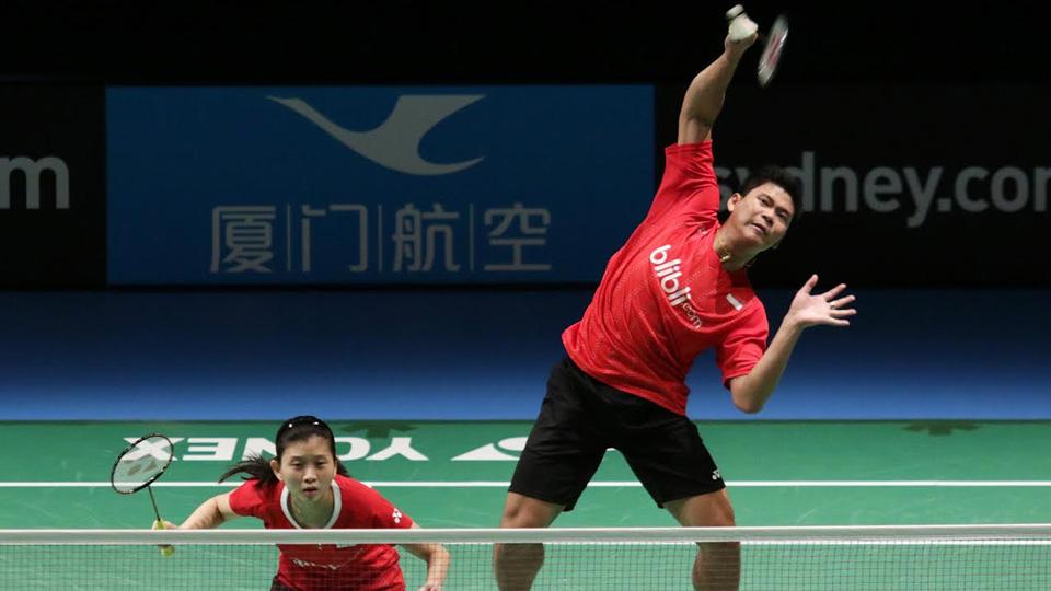 Pasangan ganda Praveen Jordan (kanan) dan Debby Susanto. - INDOSPORT