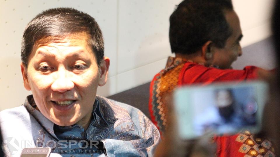 Manajer Persija Jakarta, Ferry Paulus.