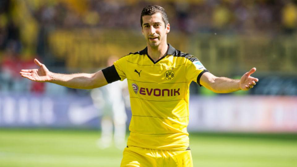 Henrikh Mkhitaryan saat memperkuat Dortmund. Copyright: INTERNET