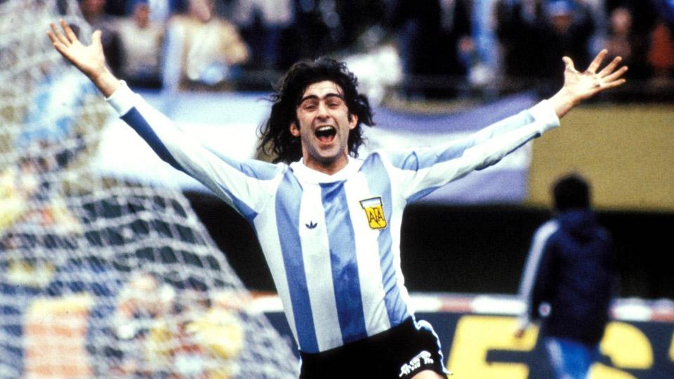 Pemain Argentina, Mario Kempes era 1978. Copyright: INTERNET