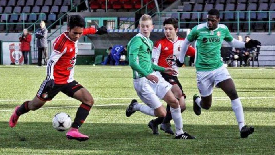 Aksi winger asal Indonesia, Yussa Nugraha bersama SC Feyenoord Copyright: INTERNET