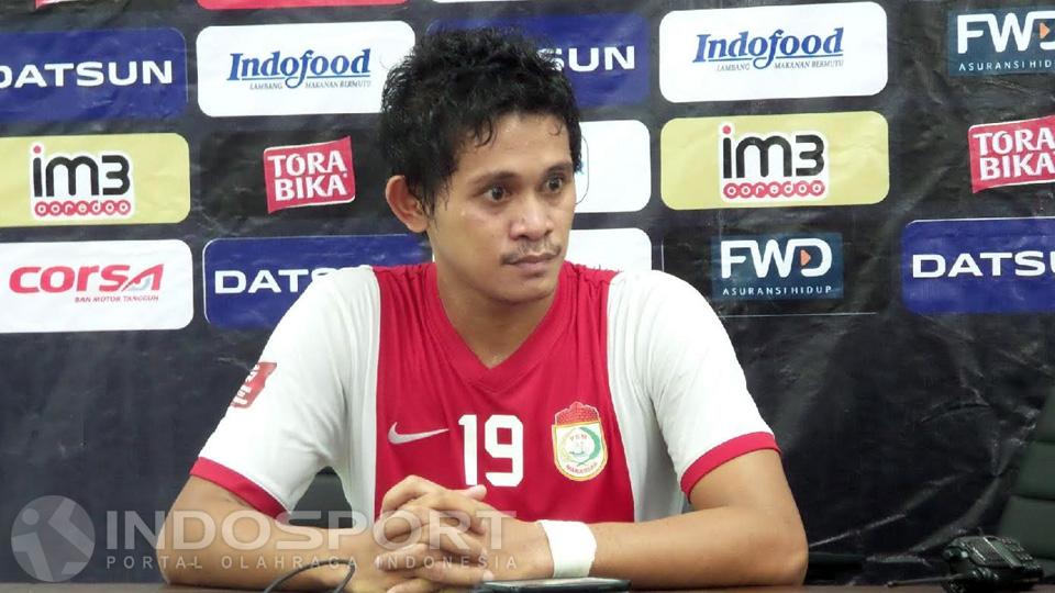 Rizky Pellu (Kapten PSM Makassar) Copyright: Ginanjar/Indosport