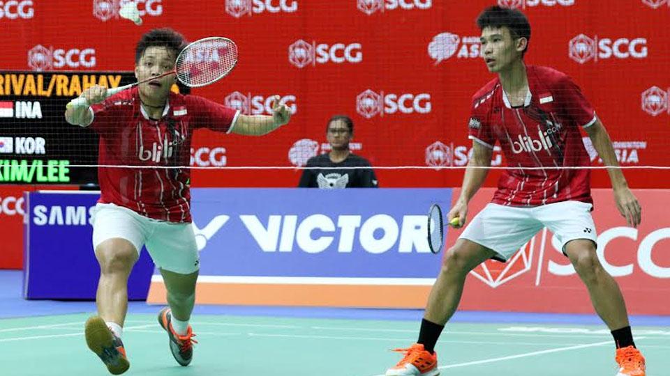Rinov%2FApriani%20harus%20menyerah%20dari%20pasangan%20asal%20Korea%20Selatan%20di%20babak%20semifinal.
