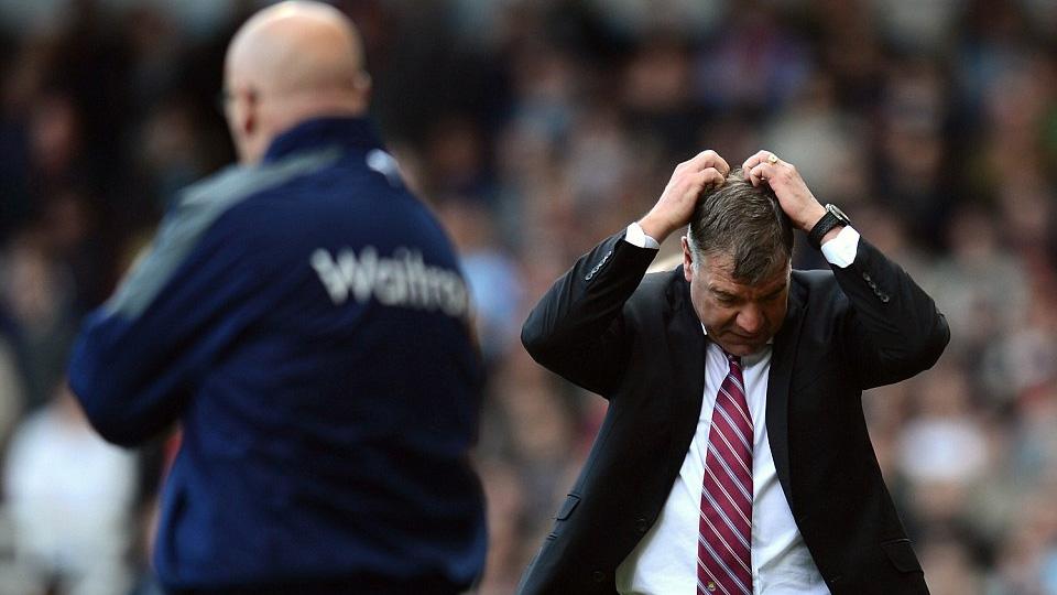 Sam Allardyce (West Ham) saat di Liga Premier. Copyright: internet