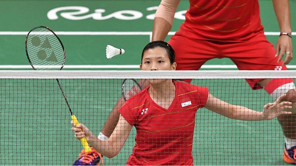 Praveen Jordan/Debby Susanto saat melawan pasangan asal Jerman. Copyright: INTERNET