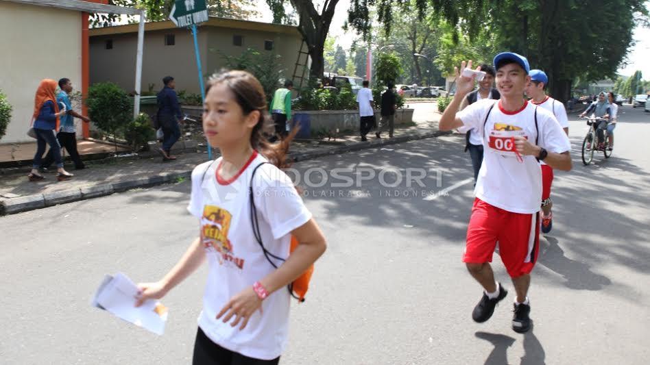 Meski melelahkan, para peserta begitu antusias mengikuti kompetisi ini.