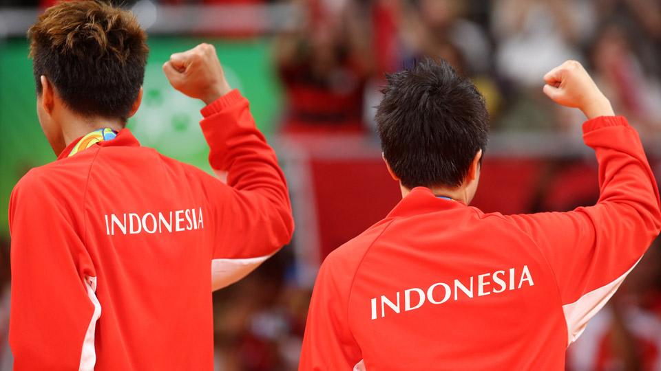 Tontowi%20Ahmad%2FLiliyana%20Natsir%20direncanakan%20akan%20diarak%20keliling%20Jakarta.