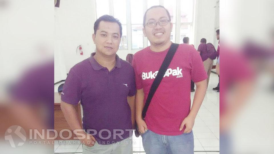 PT PI Ram Surahman kerap bertemu dengan Achmad Zaky, bos Bukalapak.com. Copyright: Fajar Kristanto/INDOSPORT