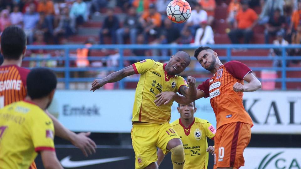 Pusamania Borneo FC vs Sriwijaya Copyright: Internet