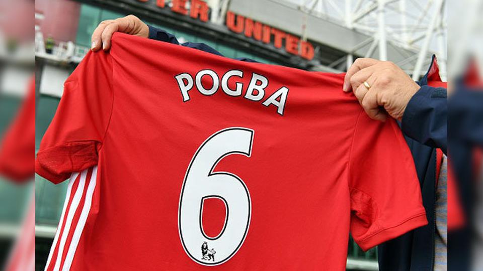Jersey Paul Pogba Manchester United. Copyright: INTERNET