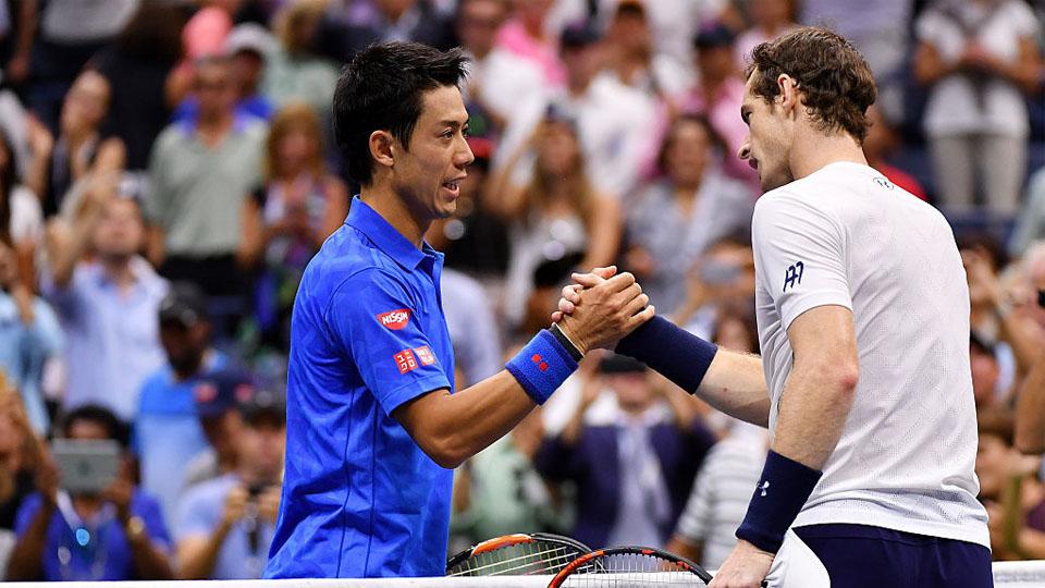 Kei Nishikori dan Andy Murray Copyright: Internet