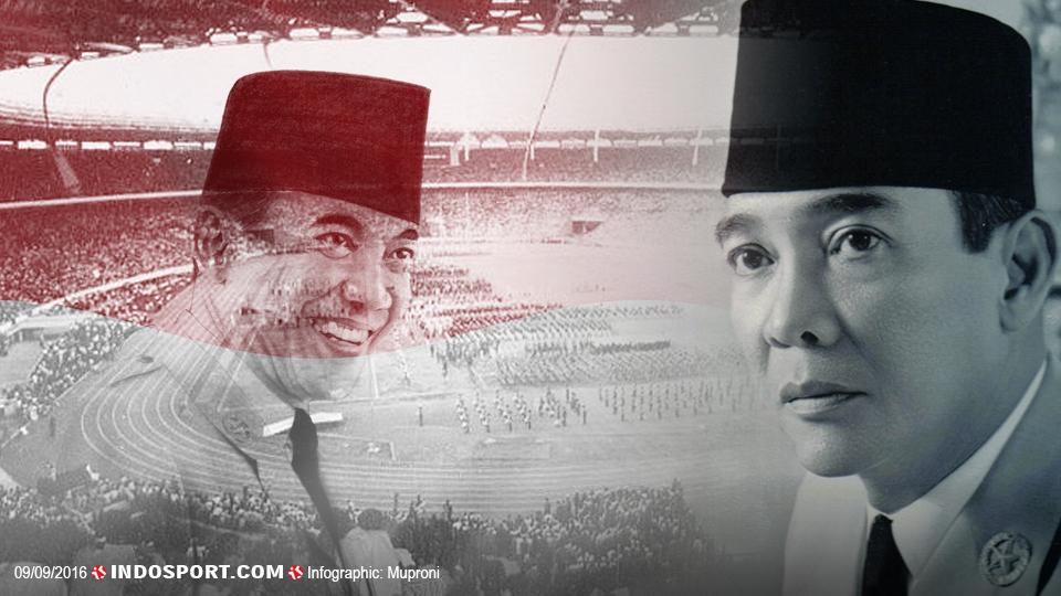 Soekarno Copyright: Grafis: Muproni/INDOSPORT-Internet