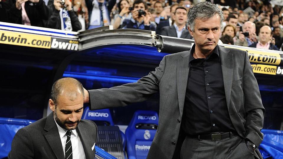 Jose Mourinho dan Pep Guardiola Copyright: Internet