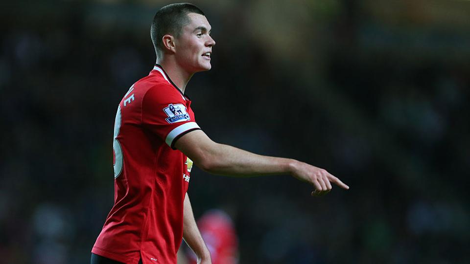 Mantan pemain Manchester United, Michael Keane pada tahun 2011/15. Copyright: INTERNET