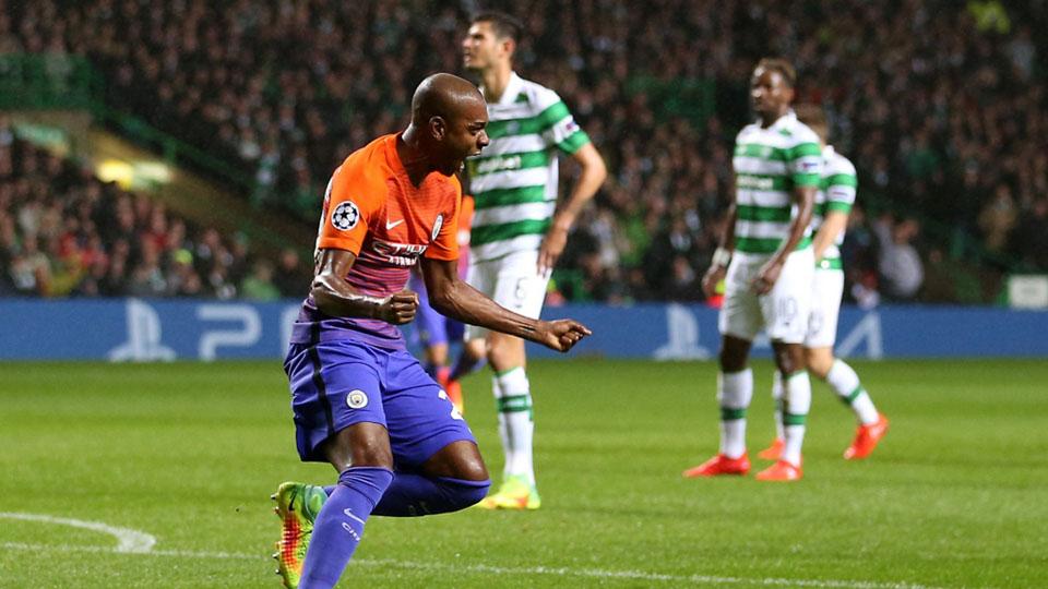 Celtic masih imbangi Man City di babak pertama. - INDOSPORT