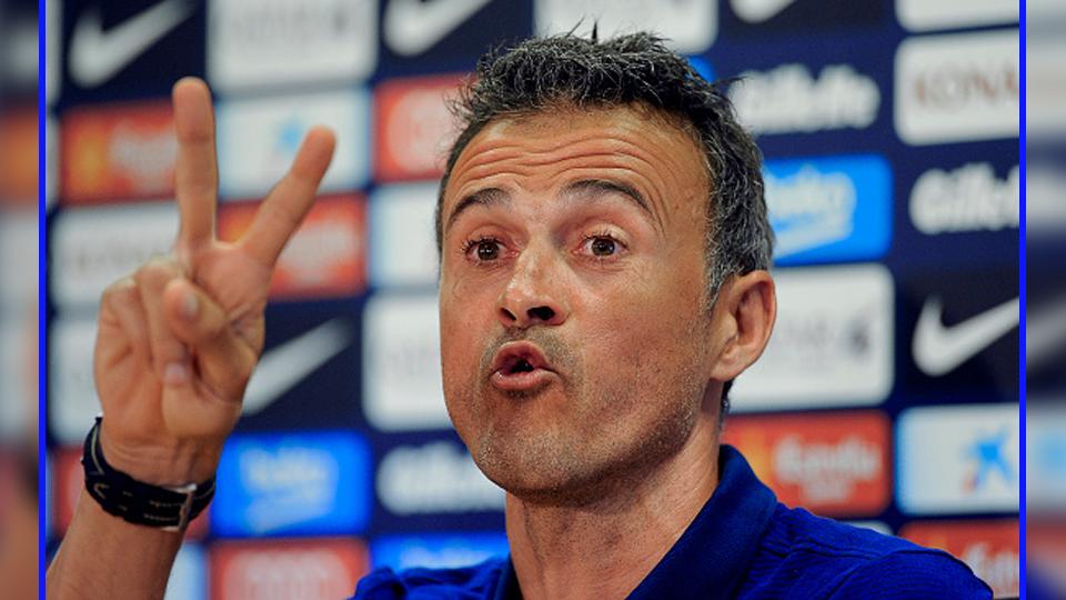 Pelatih Barcelona, Luis Enrique. - INDOSPORT