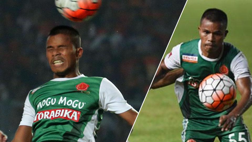 Bek sayap kiri PS TNI, Manahati Lestusen. Copyright: INTERNET