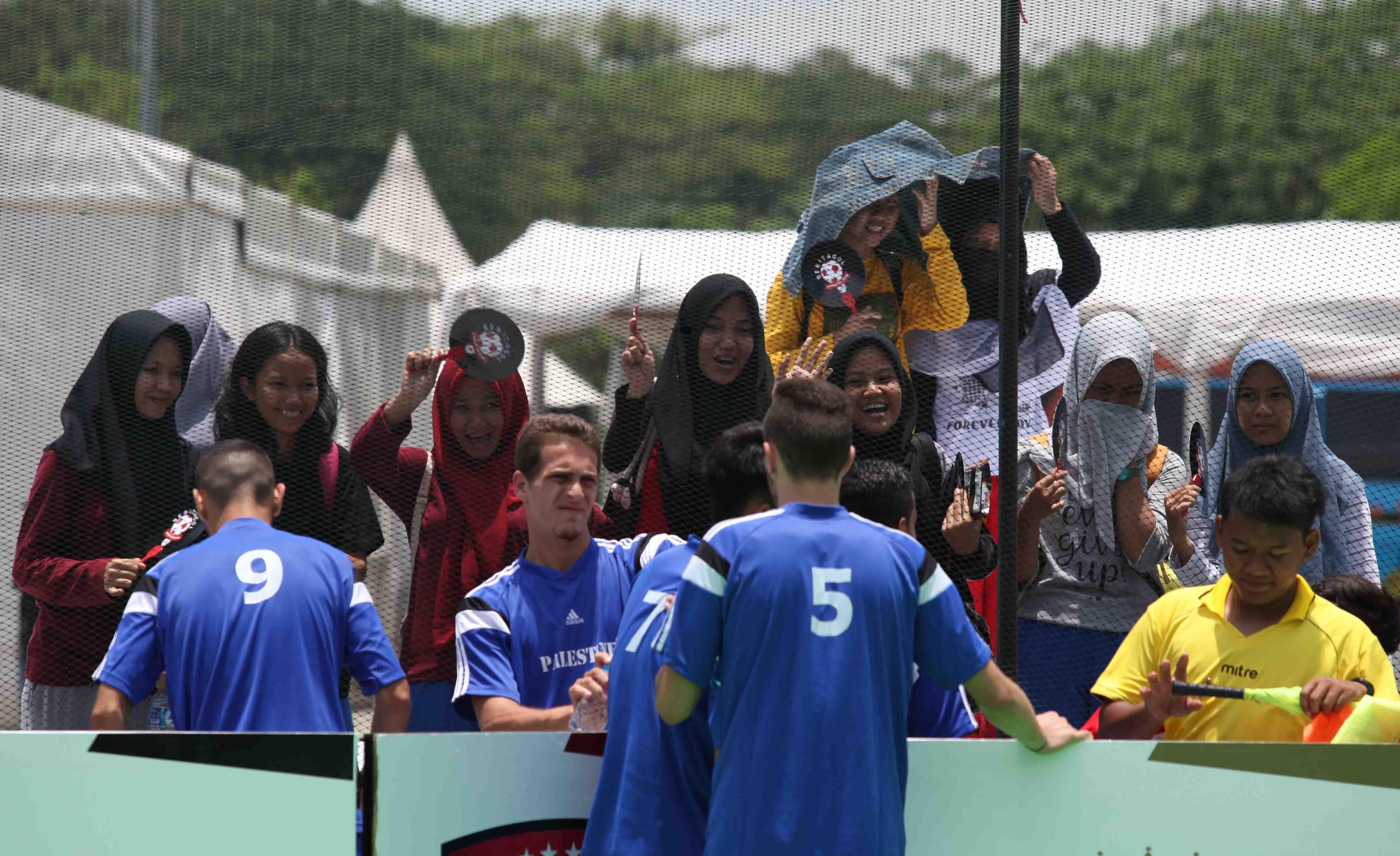 Tim street soccer Palestina.
