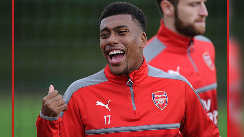 Alex Iwobi, penyerang Arsenal. - INDOSPORT