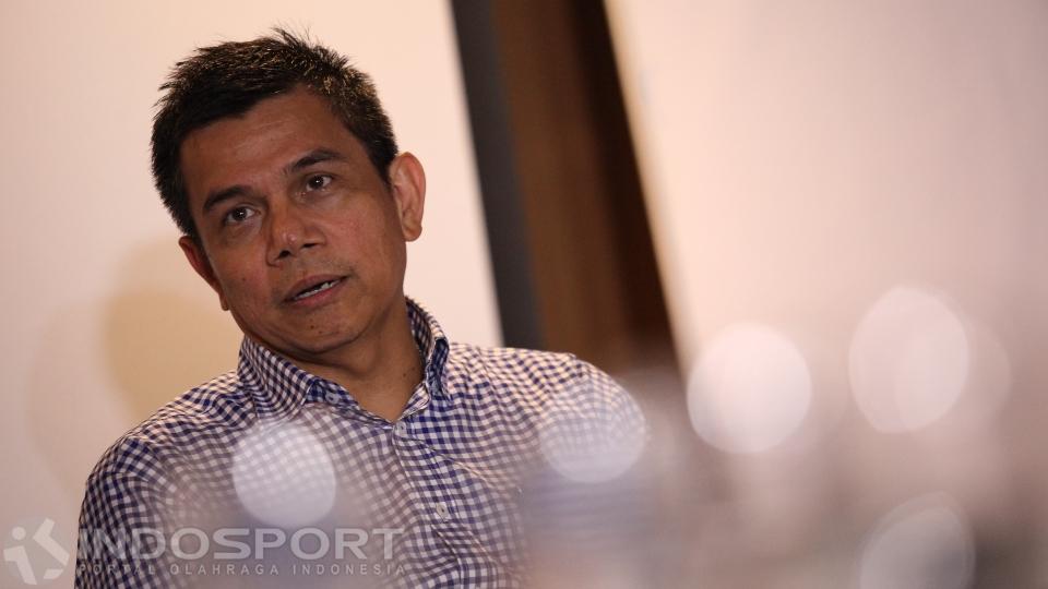 Pelaksana Tugas Sementara (PLT) Ketum PSSI, Hinca Panjaitan. Copyright: INDOSPORT/Herry Ibrahim