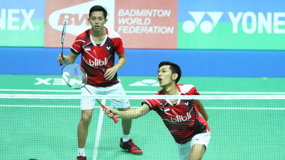 Muhammad Rian Ardianto dan Fajar Alfian Copyright: Humas PBSI