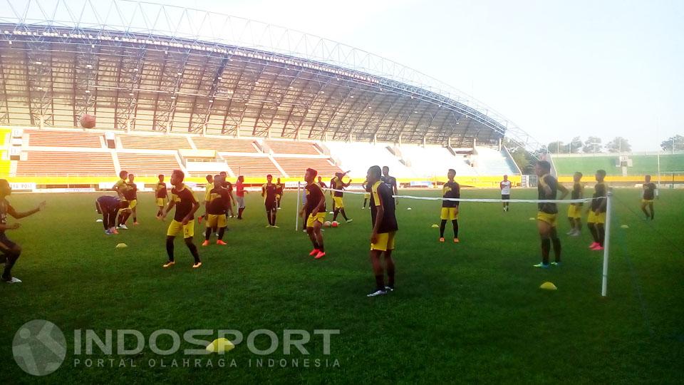 Latihan Sriwijaya FC Copyright: Muhammad Effendi/INDOSPORT