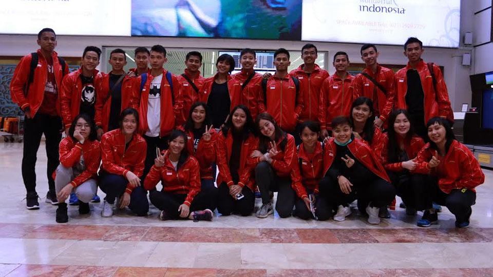 Tim Indonesia di ajang World Junior Championships 2016. - INDOSPORT