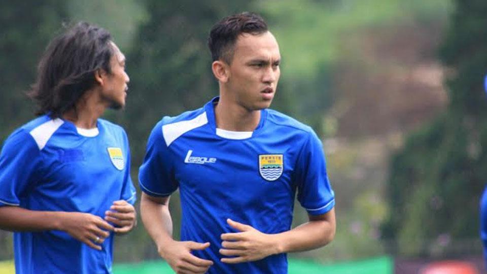 Rachmad Hidayat saat menjalani latihan. Copyright: INTERNET