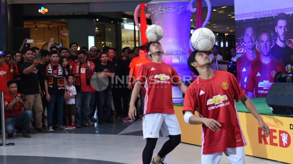 Atraksi freestyle juga dihadirkan dalam acara ini.