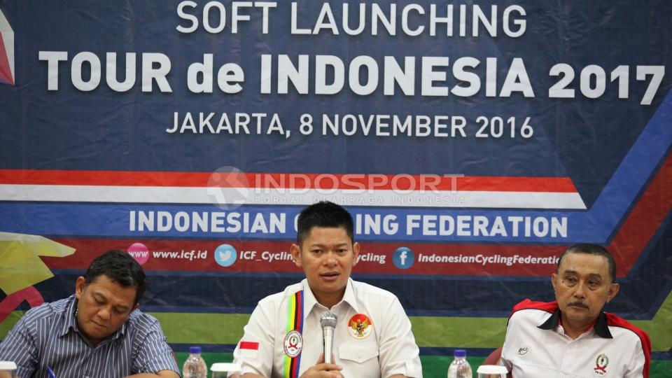 Jumpa Pers Soft Launching Tour de Indonesia 2017. - INDOSPORT