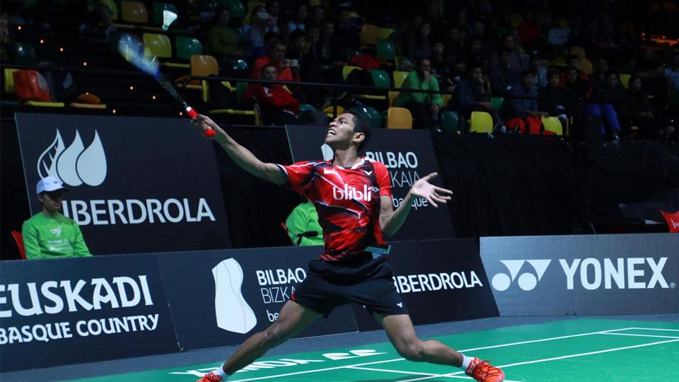 Chico Aura Dwi Wardoyo di BWF World Junior Championships 2016 Copyright: Humas PBSI