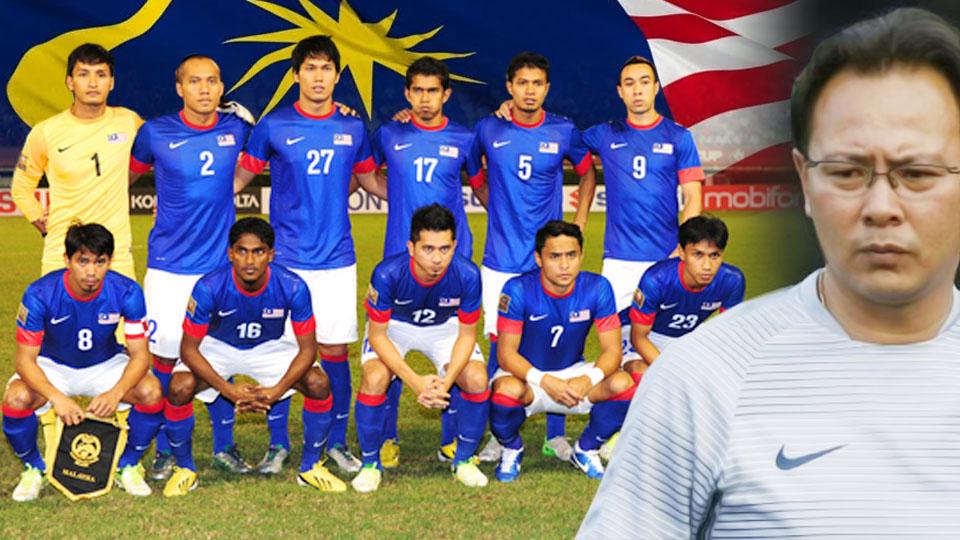 Ong Kim Swee dan skuat Tim Nasional Malaysia. Copyright: INDOSPORT/INTERNET
