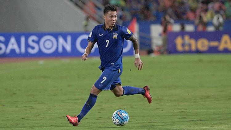 Gelandang Timnas Thailand, Charyl Chappuis.