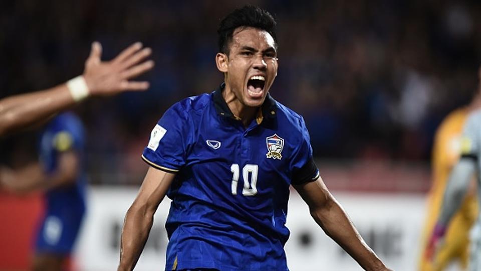 Penyerang Timnas Thailand, Teerasil Dangda Copyright: INTERNET