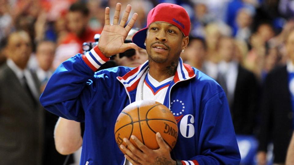 Mantan pemain Philadelphia 76ers, Allen Iverson Copyright: INTERNET