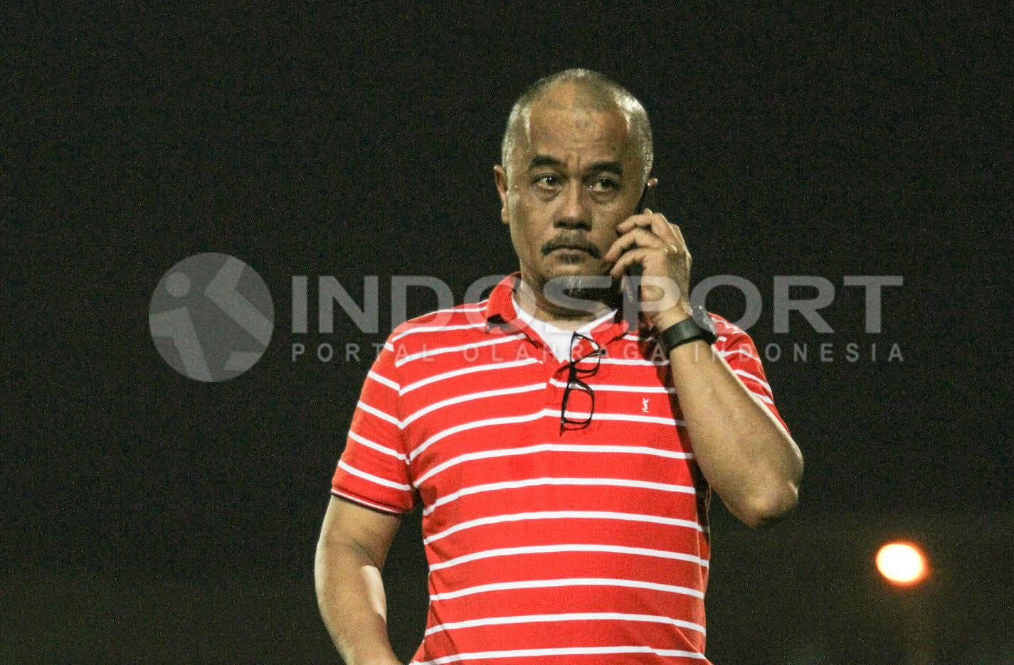 Manajer Madura United, Haruna Soemitro. Copyright: Ian Setiawan/INDOSPORT