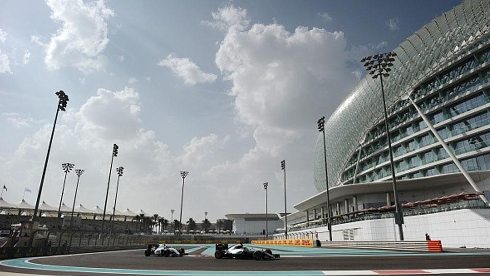 Situasi lintasan sirkuti Formula 1 di GP Abu Dhabi. - INDOSPORT