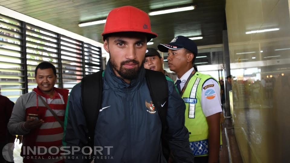 Penentu kemenangan Timnas atas Singapura, Stefano Lilipaly.