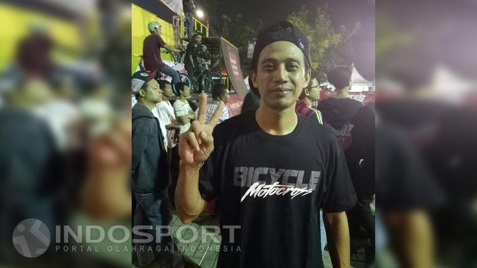 Pesepeda BMX asal Malaysia, Ahmad Kemal menginginkan Indonesia International Urban Sports Festival (IIUSF).