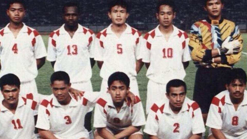 Skuat Timnas Indonesia tahun 1997. Copyright: INTERNET