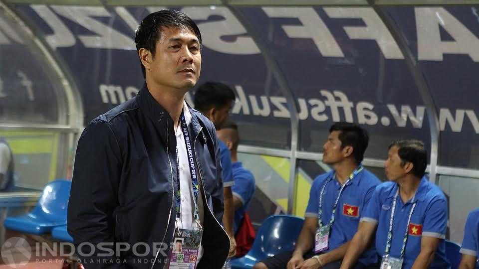 Pelatih Timnas Vietnam U-22, Nguyen Huu Thang. - INDOSPORT