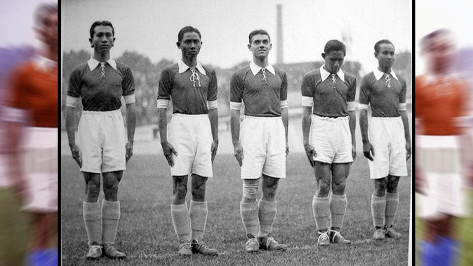 Tim Nasional Hindia Belanda di Piala Dunia 1938 Copyright: Internet