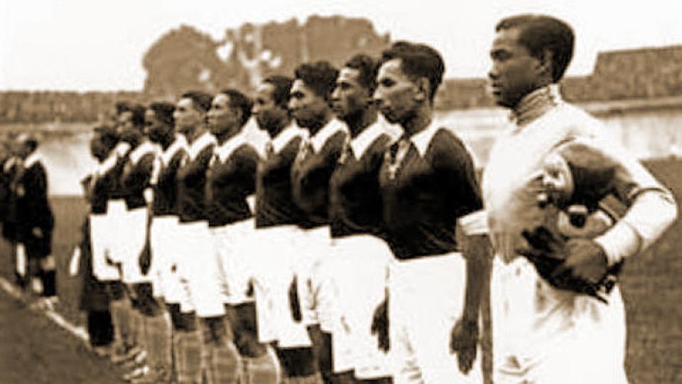 Tim Nasional Hindia Belanda di piala dunia 1938 Copyright: Internet
