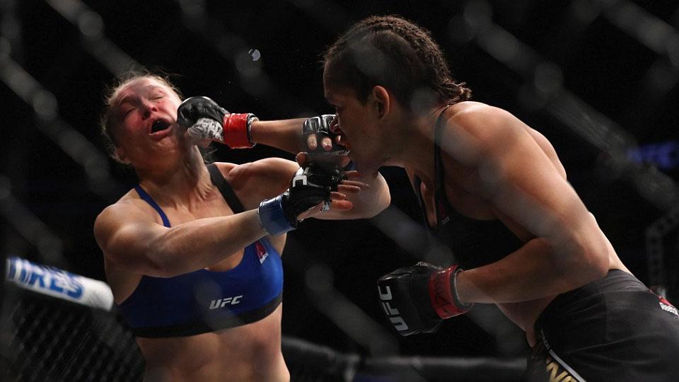 Amanda Nunes vs Ronda Rousey Copyright: dailymail