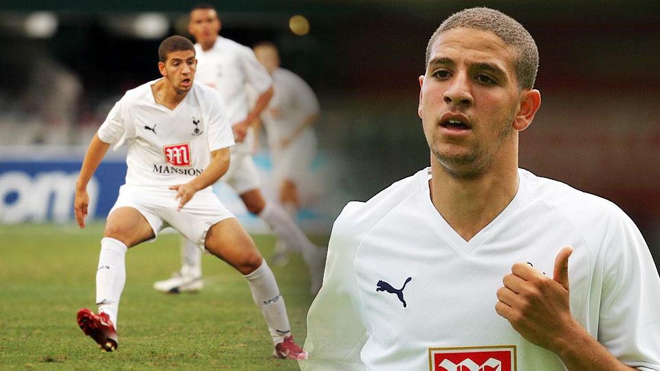 Adel Taarabt pada laga saat berseragam Tottenham Hotspur pada tahun 2007–2010. Copyright: Getty Images